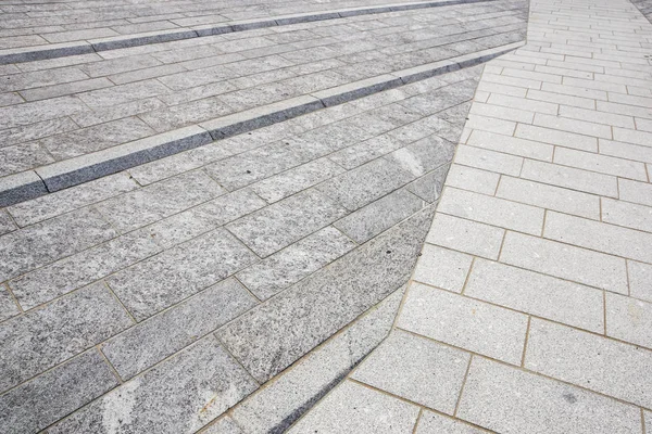 Detalhes Forma Rampa Com Deficientes Para Apoiar Pessoas Com Deficiência — Fotografia de Stock