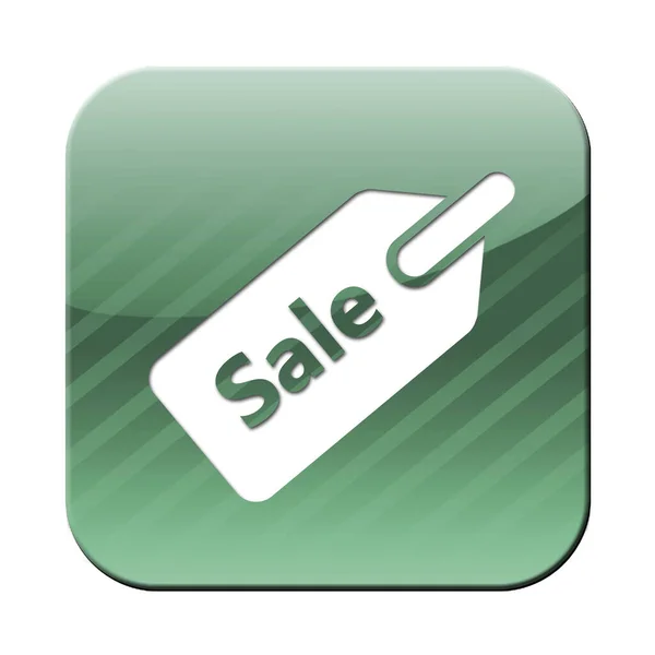 Sale Button Symbool Koop Koop — Stockfoto