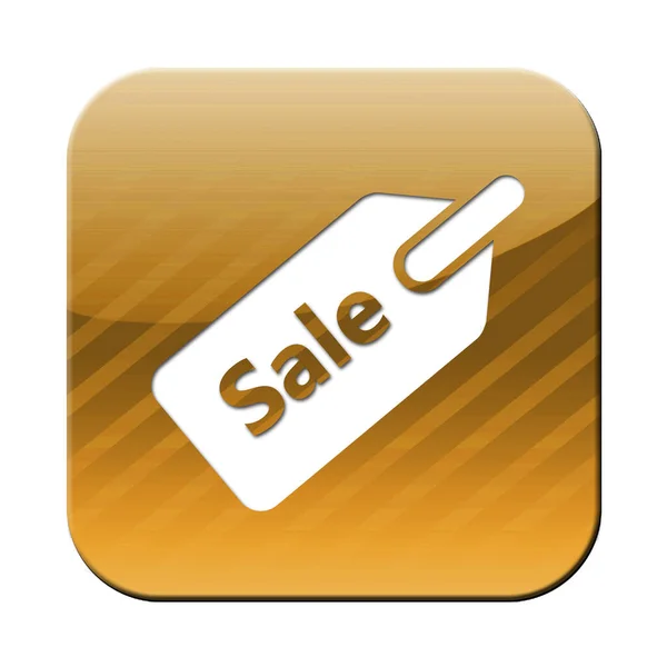Sale Button Symbol Sale Trade — Stock Photo, Image