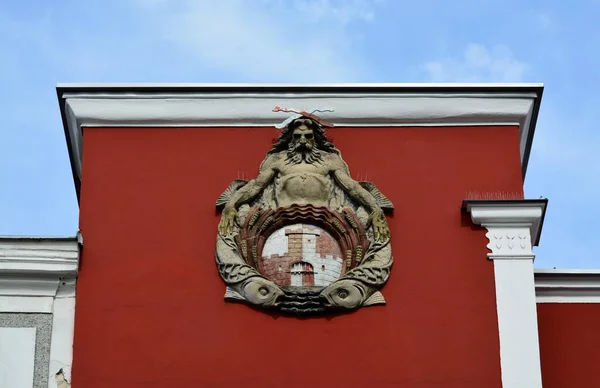Escudo Armas Municipal Antiguo Ayuntamiento Eferding — Foto de Stock