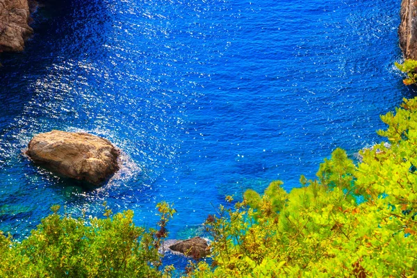 Geheime Meeresbucht Antalya Türkei — Stockfoto