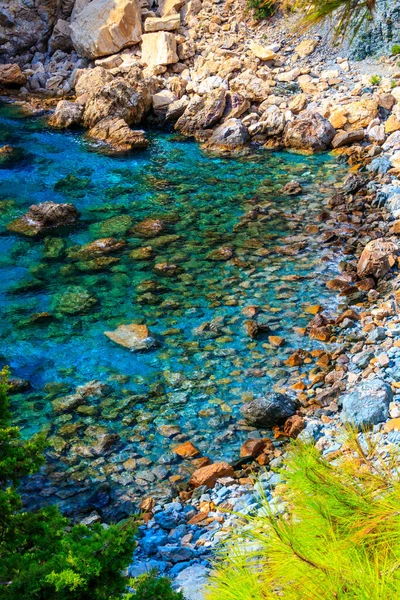 Antalya Daki Gizli Deniz Koyu Türkiye — Stok fotoğraf