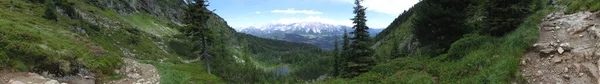Panoramatický Výhled Dachsteinským Masivem — Stock fotografie