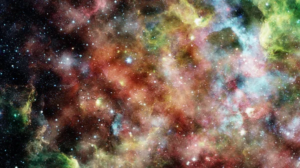 Nebulosa Och Galaxer Rymden Delar Denna Bild Tillhandahålls Nasa — Stockfoto