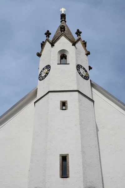 Szenischer Blick Auf Die Christliche Kirchenarchitektur — Stockfoto
