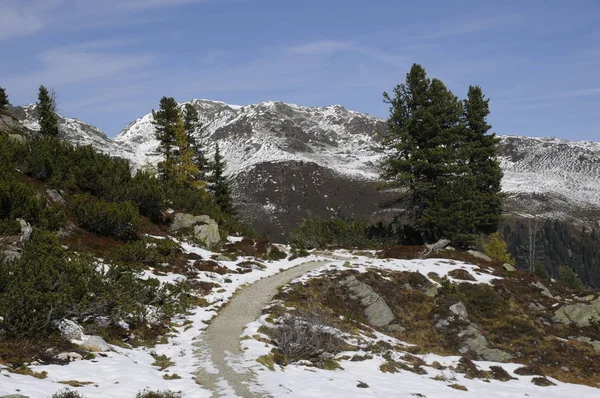 Panorama Dos Alpes — Fotografia de Stock