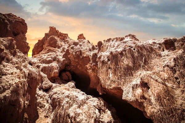 Formaciones Rocosas Del Desierto Atacama Chile — Foto de Stock