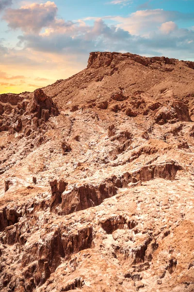 Valle Luna Moon Valley Blízkosti San Pedro Atacama Chile — Stock fotografie