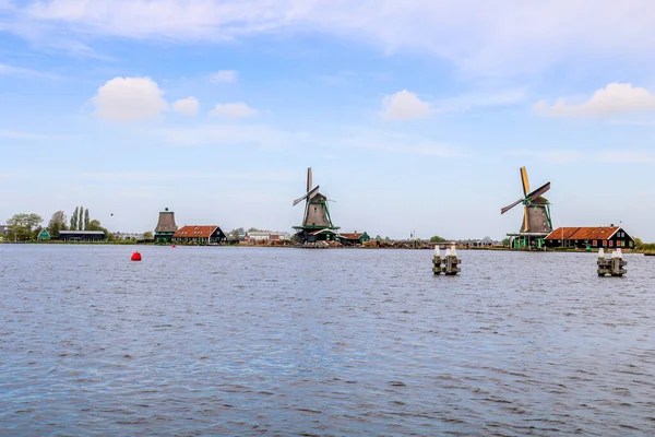 Windmills Zaanse Schans Netherlands Europe — Stock Photo, Image