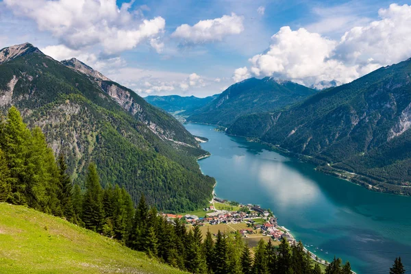 Achensee Pertisau Bird Eye View — Stock Photo, Image