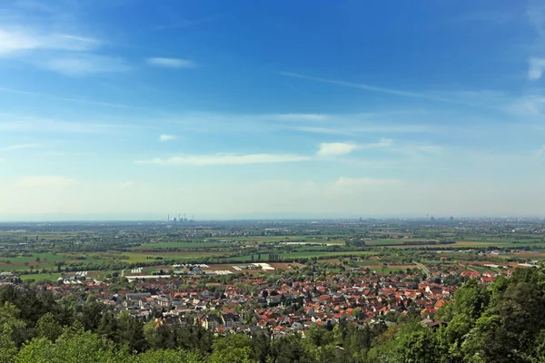 Dossenheim Sulla Strada Montagna Nel Rhein Neckar Kreis — Foto Stock