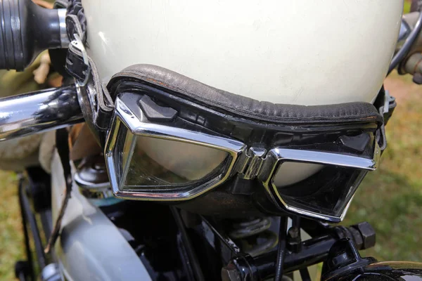 Helm Sepeda Motor Jalan — Stok Foto