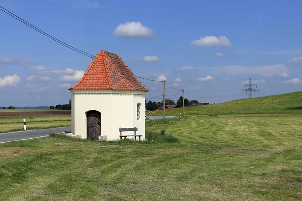 Litet Kapell Sidan Vägen — Stockfoto