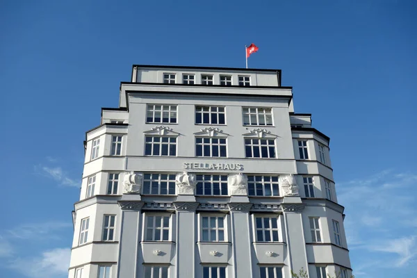 Das Stellahaus Der Hamburger Altstadt — Stockfoto