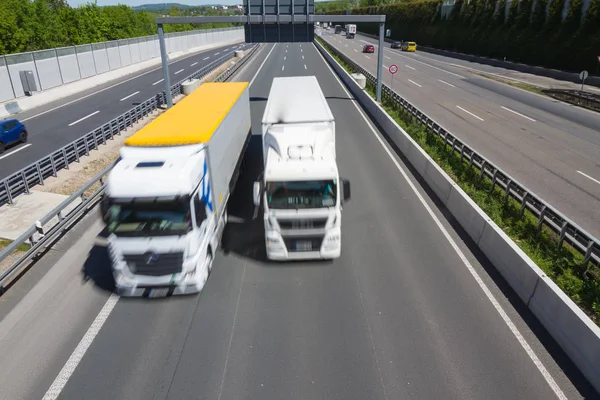 Aussichtsreicher Blick Auf Die Verkehrsinfrastruktur — Stockfoto