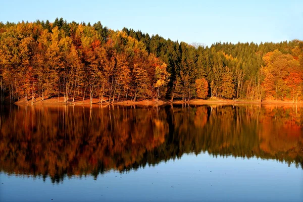 Outono Lago — Fotografia de Stock