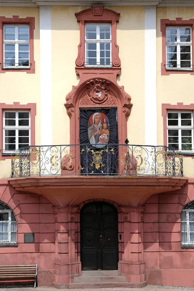 Portal Były Dom Miasta Dzisiejszego Centrum Miasta Endingen Kaiserstuhl — Zdjęcie stockowe