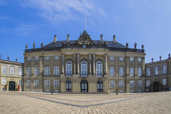 Dinamarca Palacio Amalienborg Copenhague — Foto de Stock
