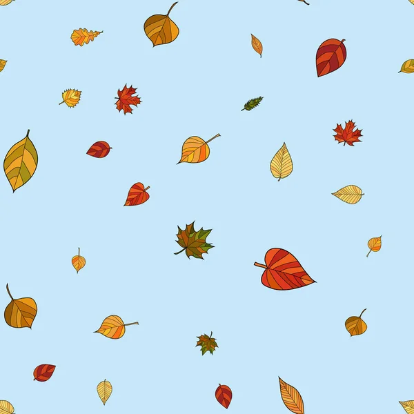 가을에 패턴이 남습니다 — 스톡 사진