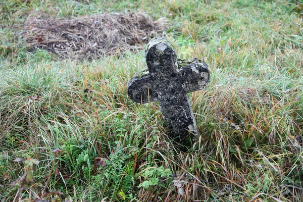 Festői Kilátás Keresztény Feszületre — Stock Fotó