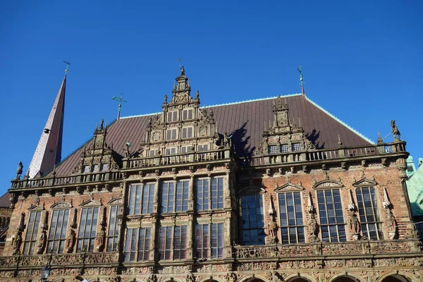Ayuntamiento Histórico Bremen — Foto de Stock