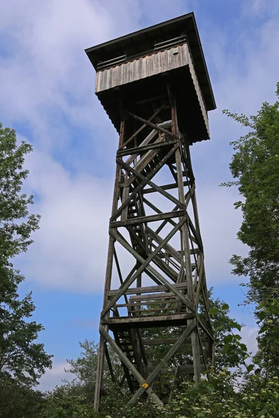 Torre Mettnau Come Torre Avvistamento Lago Costanza Sulla Penisola Mettnau — Foto Stock