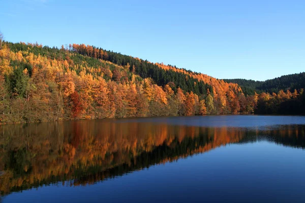 Fuerwigge Talsperre País Bergiano Superior — Foto de Stock