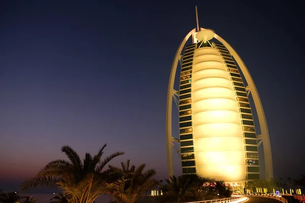 Panoramica Burj Arab Dubai — Foto Stock