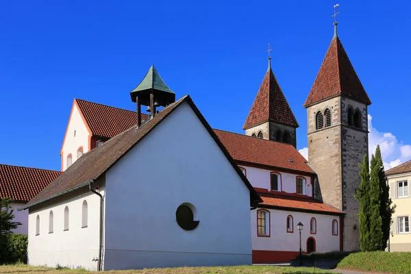 Santo Peter Paul Niederzell Ilha Reichenau Constância Lago — Fotografia de Stock