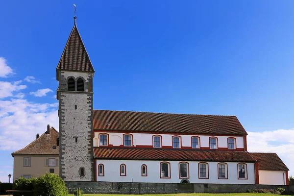 Kirche Peter Und Paul Niederzell Auf Der Insel Reichenau Bodensee — Stockfoto
