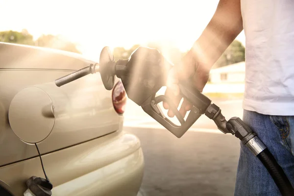 Immagine Della Pompa Gas Mano — Foto Stock