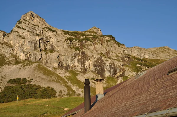 Rossflue Του Κατώτερου Fluonalp — Φωτογραφία Αρχείου