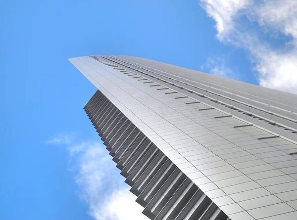 Scenic Urban View Modern Skyscrapers Facade — Stock Photo, Image