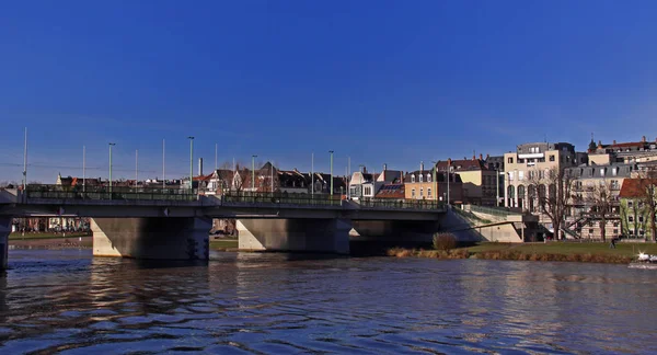 Theodor Heuss Bridge Heidelberg — Stock Photo, Image