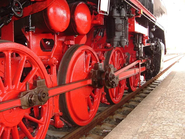 Stará Parní Lokomotiva Muzeu — Stock fotografie