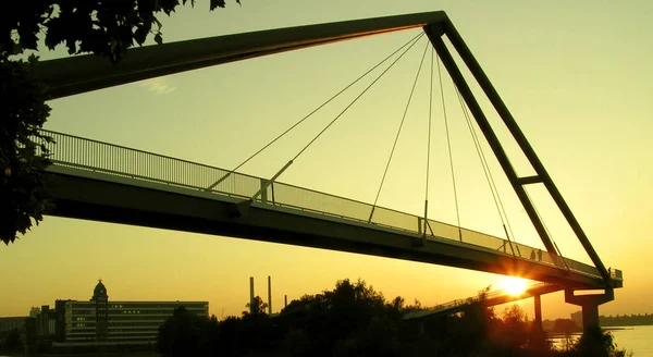 Dsseldorf Stad Västra Tyskland — Stockfoto