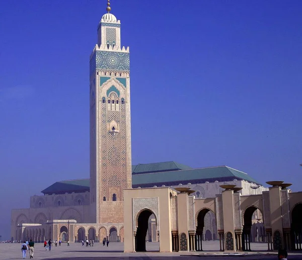 Segunda Mezquita Más Grande Del Mundo Dentro Fuera Gigantesco —  Fotos de Stock