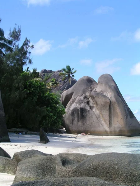 Batu Batu Ini Saya Temukan Pantai Rgen Gefotet Dengan Filter — Stok Foto