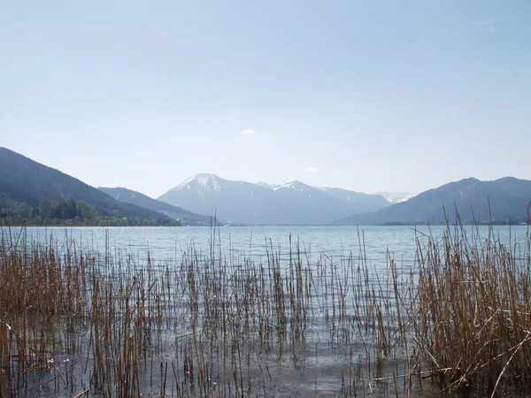 Tegernsee Gölü Üzerindeki Kaltenbrunn Dan Wallberg — Stok fotoğraf