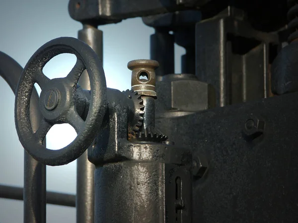 Bild Einer Industriellen Fabrik — Stockfoto