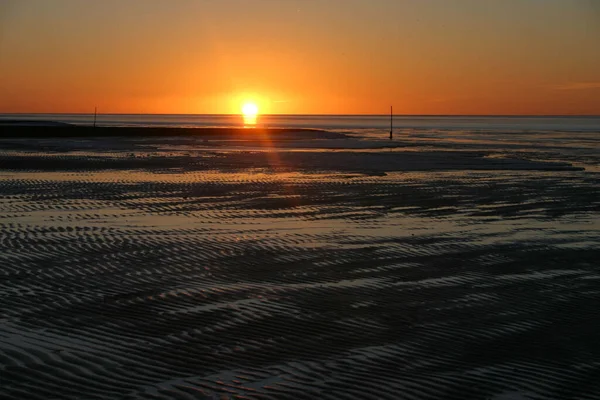 Abendstimmung Meer — Stockfoto