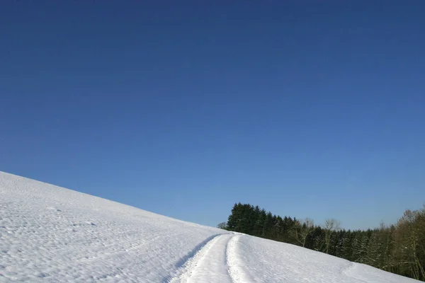 Freddo Sfondo Invernale Nevoso — Foto Stock