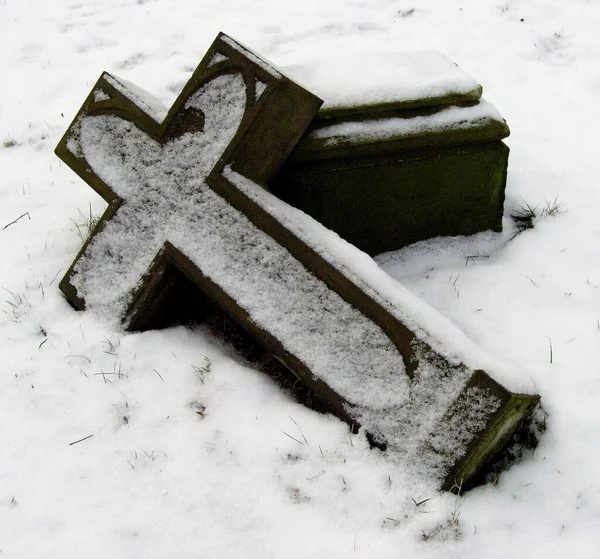 Kříž Sněhu — Stock fotografie