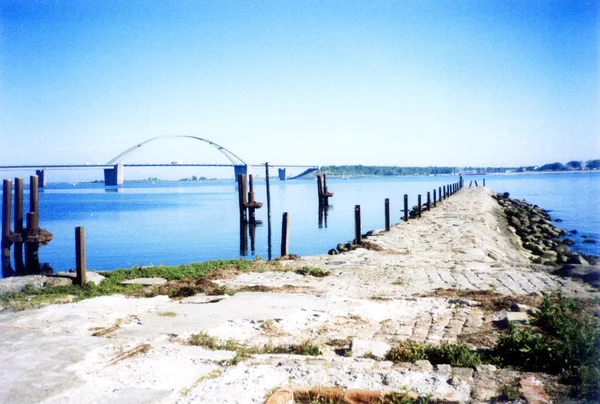 Das Bild Entstand 1991 Während Eines Kuraufenthalts Der Ostsee Mit — Stockfoto