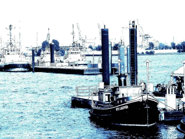 Boote Hafen Meerwasser — Stockfoto