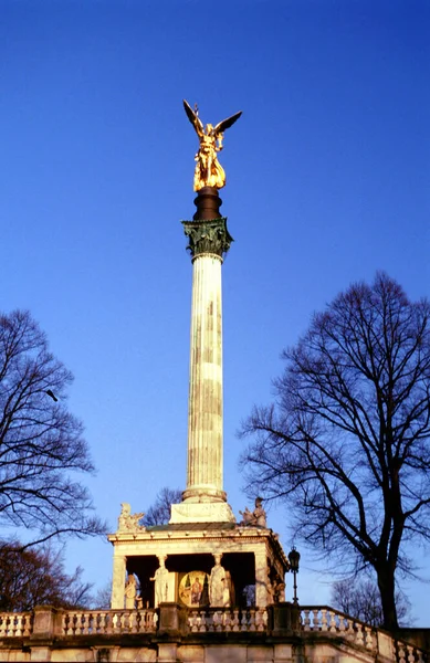 Monument Van Helden Stad Barcelona — Stockfoto