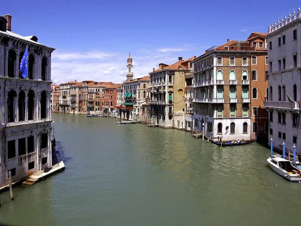 Belangrijkste Verbindingswaterweg Venetië Heeft Een Heel Bijzondere Flair — Stockfoto