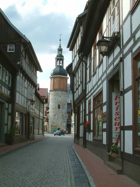 Stolberg Harz Altes Tor Rittergasse — Stockfoto