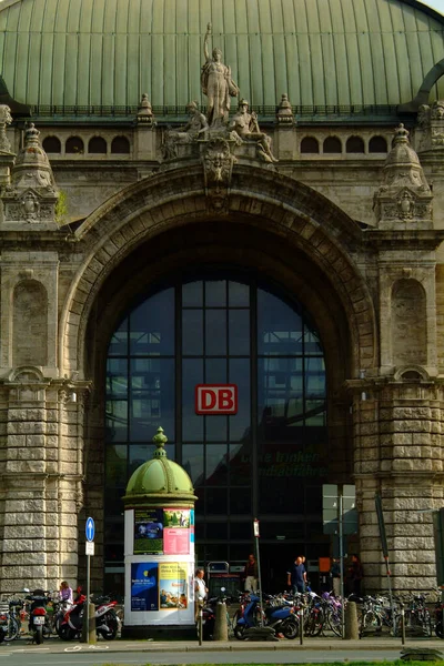 Estación Central Nuremberg — Foto de Stock
