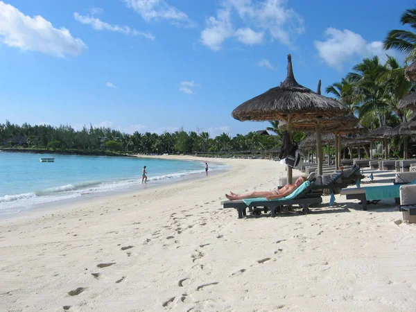 Bella Nazione Isola Mauritius Nell Oceano Indiano — Foto Stock